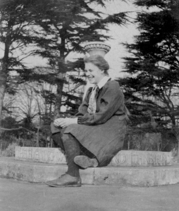 Pic of Nancy Wall taken in 1911 at Wycombe Abbey School
