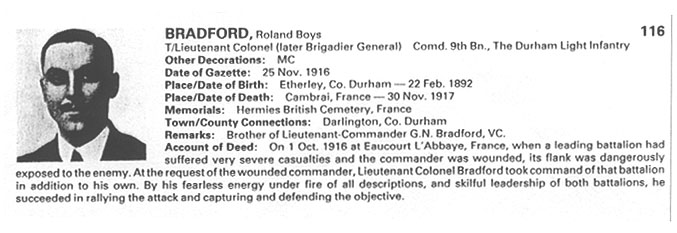 Pic of VC Register Entry for Roland Bradford