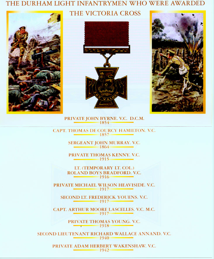 Illustrated List of the D. L. Infantrymen who were awarded the V.C.